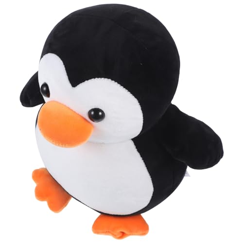 GRIRIW üsch Pinguin Kuscheltier 25cm üßes Stofftier Für Heimdekoration Zu Feiertagen Und Geburtstagen Schwarzer üsch Pinguin von GRIRIW