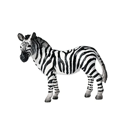 GRIRIW Wildtiermodell für Nutztiere Tierspielzeug Süßes Stofftier Figur Dschungel Zebra-Ornament für Tierwelt-Ornament Zebra-Dekoration von GRIRIW