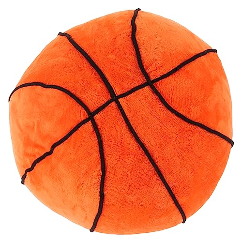 GRIRIW üsch Basketball Spielzeug Kissen Gefülltes Basketball Dekorationskissen Im Winter Stil Ideales Sportgeschenk Für Kinder Und Erwachsene Zum Geburtstag Oder Für Basketballfans von GRIRIW