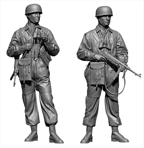 1/35 WWII German Soldier Resin Soldier Kit Unbemalt und unmontiert Figur Resin Model Kit //i8E2v2 von GROKEM