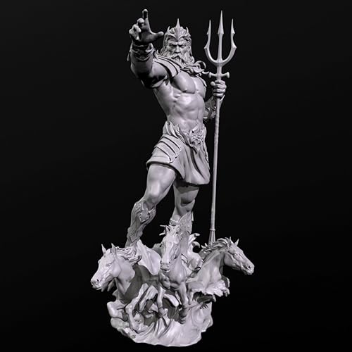 GROKEM 1/24 Ancient European Samurai Resin Soldier Kit Unbemalt und unmontiert Figur Resin Model Kit //i8E4v6 von GROKEM