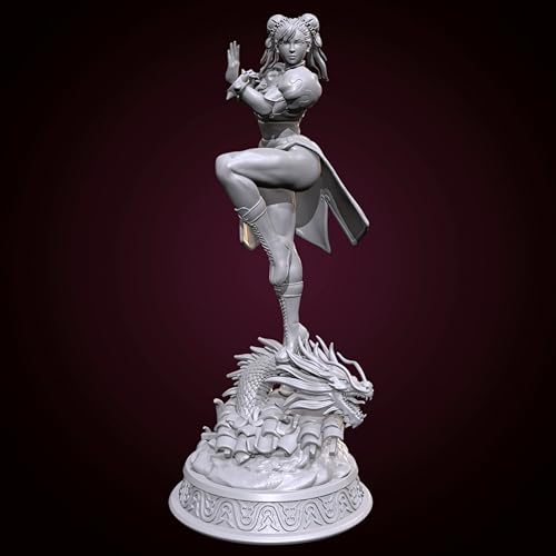 GROKEM 1/24 Ancient Female Samurai Warrior Resin Soldier Kit Unbemalt und unmontiert Figur Resin Model Kit //i8E7v11 von GROKEM