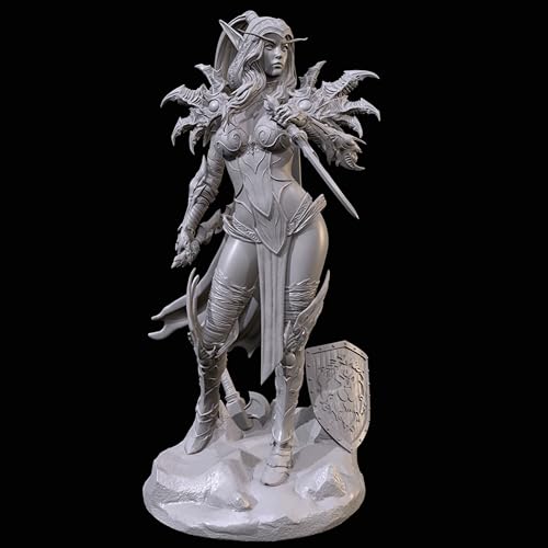 GROKEM 1/24 Ancient Female Samurai Warrior Resin Soldier Kit Unbemalt und unmontiert Figur Resin Model Kit //i8E7v13 von GROKEM