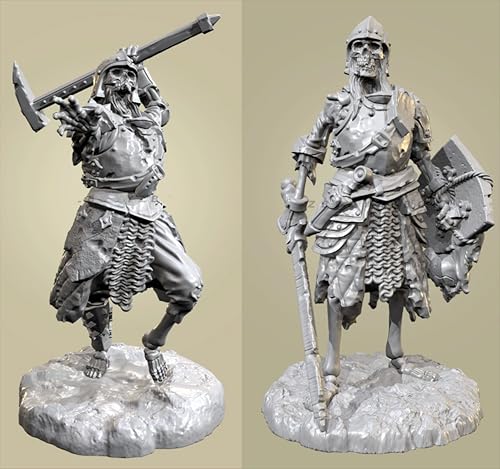 GROKEM 1/35 Ancient Hell Samurai Warrior Resin Soldier Kit Unbemalt und unmontiert Figur Resin Model Kit //i7E8v1 von GROKEM