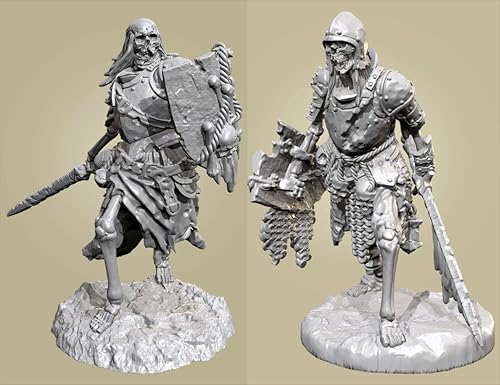 GROKEM 1/35 Ancient Hell Samurai Warrior Resin Soldier Kit Unbemalt und unmontiert Figur Resin Model Kit //i7E8v11 von GROKEM