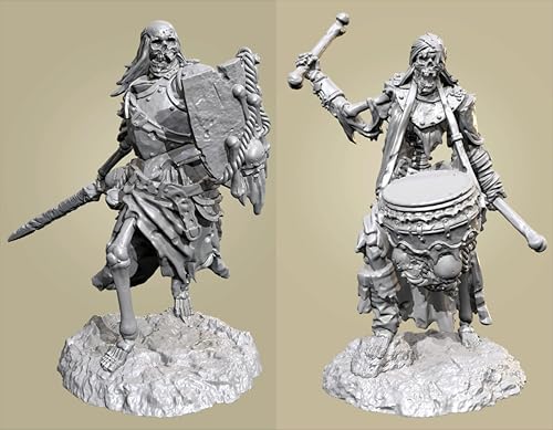 GROKEM 1/35 Ancient Hell Samurai Warrior Resin Soldier Kit Unbemalt und unmontiert Figur Resin Model Kit //i7E8v13 von GROKEM