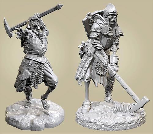 GROKEM 1/35 Ancient Hell Samurai Warrior Resin Soldier Kit Unbemalt und unmontiert Figur Resin Model Kit //i7E8v20 von GROKEM