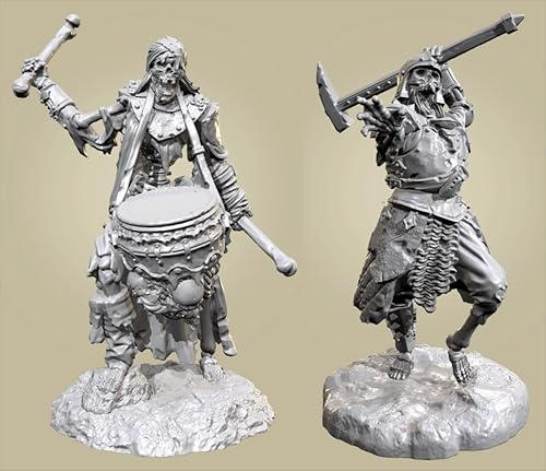 GROKEM 1/35 Ancient Hell Samurai Warrior Resin Soldier Kit Unbemalt und unmontiert Figur Resin Model Kit //i7E8v21 von GROKEM