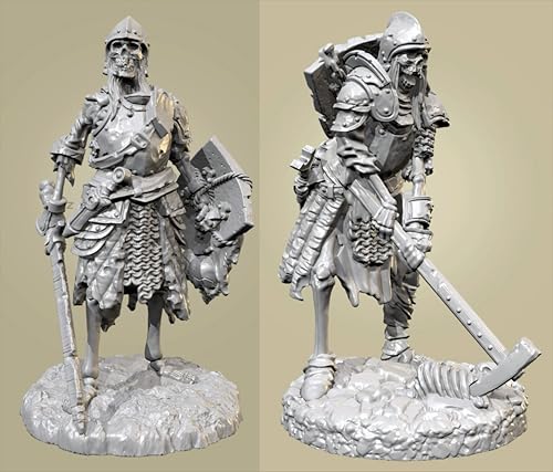 GROKEM 1/35 Ancient Hell Samurai Warrior Resin Soldier Kit Unbemalt und unmontiert Figur Resin Model Kit //i7E8v7 von GROKEM