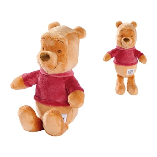 Grupo Moya Winnie Puuh Plüschfigur Teddybär, 25 cm, Füllung und Außenmaterial aus 100% recyceltem Material, geeignet für alle Altersgruppen von GRUPO MOYA