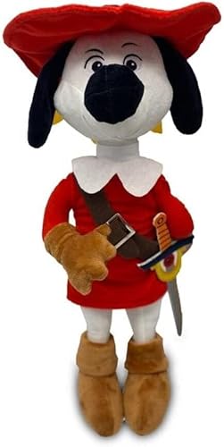 GRUPO MOYA Plüschfigur D'Artacan, 26 cm, Cartoon Hund, Spielzeug für Kostümrollenspiele, Sammlerstück, Dekostück von GRUPO MOYA