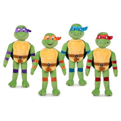 Plüschtier, Teenage Mutant Ninja Turtles, 20 cm, Füllung und Außenseite aus 100 % recyceltem Material, geeignet für alle Altersgruppen ab 0 Monaten von GRUPO MOYA