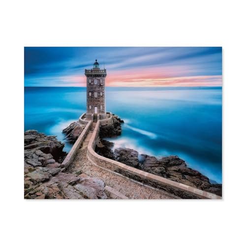 1000 Stück，Der Leuchtturm，Puzzle Für Erwachsene Lernspielzeug Für Kinder Kreative Spiele Unterhaltung Holz Puzzles Home Decor（75x50cm）-C62 von GSBRSNTS