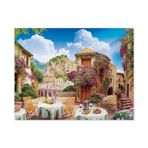 1000 Stück Puzzle，Italian Sight，Erwachsene Kinder Papiers pielzeug Lernspiel（50x70cm）-C31 von GSBRSNTS