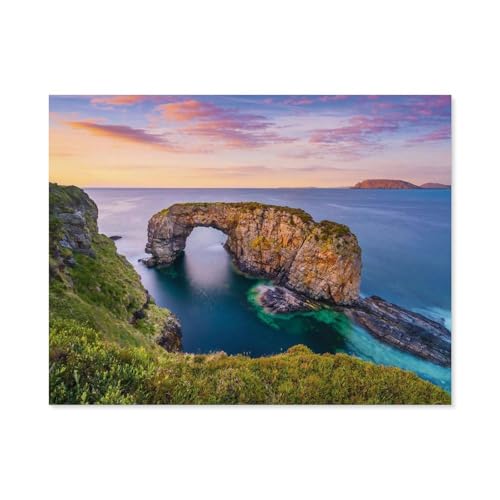 Erwachsene Puzzle 1000 Stück DIY Holz pielzeug，Ireland, Co.Donegal，Creative Einzigartiges Geschenk Persönlichkeit Spiel Erwachsener Kind Puzzle Spielzeug（75x50cm）-B70 von GSBRSNTS