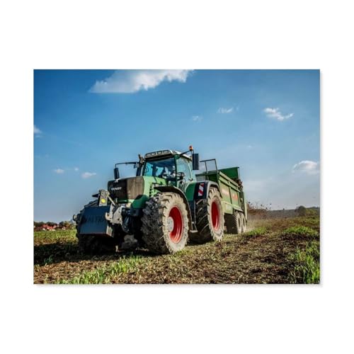 Oldtimer Traktor，Puzzle 1000 Teile für Erwachsene, Klassische Puzzle Puzzle Schwierig für Kid Surprise Birthday für Family Home Decor Art Puzzle（50x70cm）-G39 von GSBRSNTS