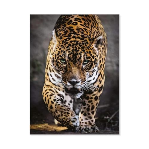 klassisches Puzzle 1000 Stück，Der Gang des Jaguar，Einzigartige Heimdekorationen Und Geschenke（75x50cm）-C42 von GSBRSNTS