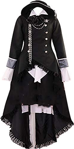 GSFDHDJS Cosplay Kostüm for Black Butler Ciel Phantomhive Black von GSFDHDJS