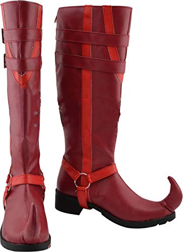 GSFDHDJS Cosplay Stiefel Schuhe for Blue Exorcist Mephisto Pheles red von GSFDHDJS