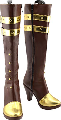 GSFDHDJS Cosplay Stiefel Schuhe for League of Legends Caitlyn von GSFDHDJS