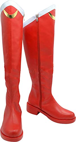 GSFDHDJS Cosplay Stiefel Schuhe for Sailor Moon Sailor Moon red von GSFDHDJS