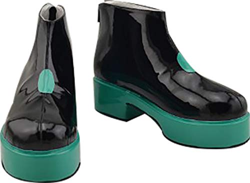 GSFDHDJS Cosplay Stiefel Schuhe for Vocaloid Miku Black von GSFDHDJS