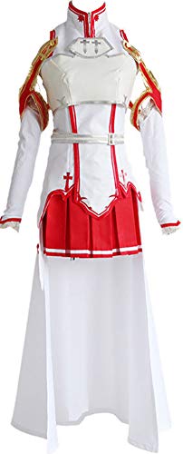 GSFDHDJS Huanhuan Anime Cosplay Kostüm for Sword Art Online Yuuki Asuna von GSFDHDJS