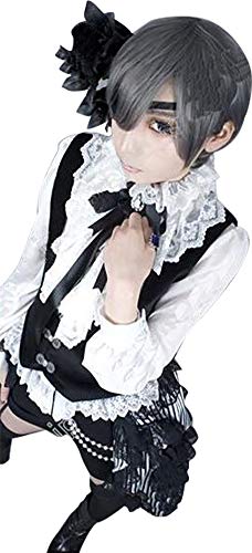 GSFDHDJS Littlebear Cosplay Kostüm for Black Butler Ciel Phantomhive Black von GSFDHDJS