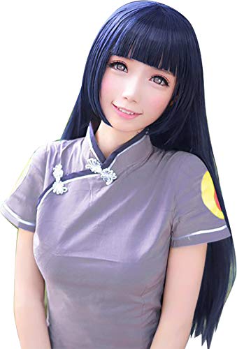 GSFDHDJS Sweetheart Cosplay Perücke for Naruto Hyuga Hinata von GSFDHDJS