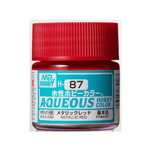 Unbekannt Mrhobby - Aqueous Hob. Col. 10 Ml Metallic Red (Mrh-h-087) von GSI Creos