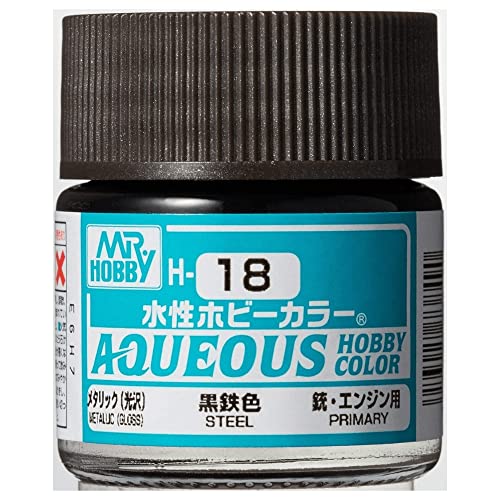 Unbekannt Mrhobby - Aqueous Hob. Col. 10 Ml Steel (Mrh-h-018) von GSI Creos