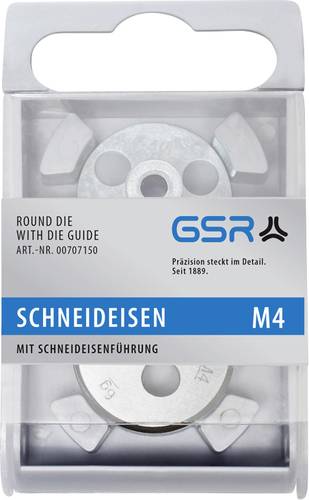 GSR 00707130 Schneideisen metrisch M3 HSS-G 25mm 9mm von GSR