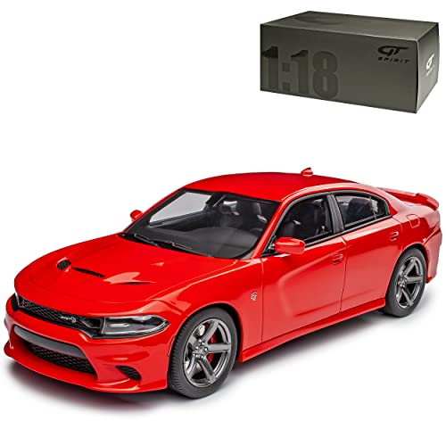 GT Spirit Dodge Charger Hellcat Limousine Rot Ab 2016 Nr 280 1/18 Modell Auto mit individiuellem Wunschkennzeichen von GT Spirit