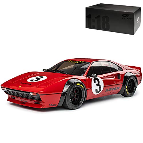 GT Spirit Ferrari 308 GTB LB Works Liberty Walk Rot 1975-1985 Nr 270 1/18 Modell Auto von GT Spirit