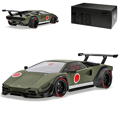 GT Spirit Lamborghini KHYZYL Saleem Huratach 2020 Matt Grün Nr 809 1/18 Modell Auto von GT Spirit