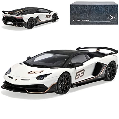 GT Spirit Lamborgihini Aventador SVJ Coupe Weiss Modell Ab 2011 Version 2019 Nr GTS18512W 1/18 Kyosho Modell Auto von GT Spirit