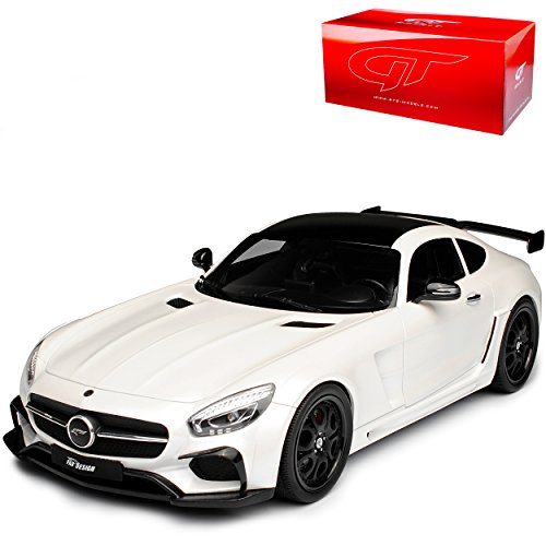 GT Spirit Mercedes-Benz AMG GT C190 FAB Design Areion Weiss Nr 157 1/18 Modell Auto von GT Spirit