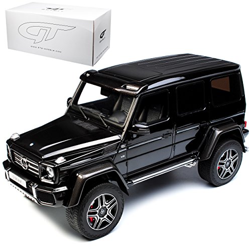 GT-Spirit Mercedes-Benz G-Klasse G500 4X4 Schwarz Nr 142 limitiert 1 von 504 ZM 113 limitiert 1 von 504 Stück 1/18 Modell Auto von GT Spirit