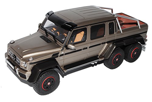 GT-Spirit Mercedes-Benz G-Klasse G63 AMG 6x6 Gold Beige ZM 068 1/18 Modell Auto von GT Spirit