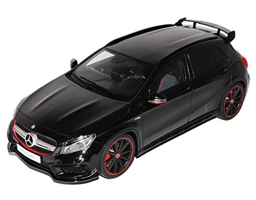 GT-Spirit Mercedes-Benz GLA X156 45 AMG Schwarz Ab 2013 Nr 064 1/18 Modell Auto mit individiuellem Wunschkennzeichen von GT Spirit