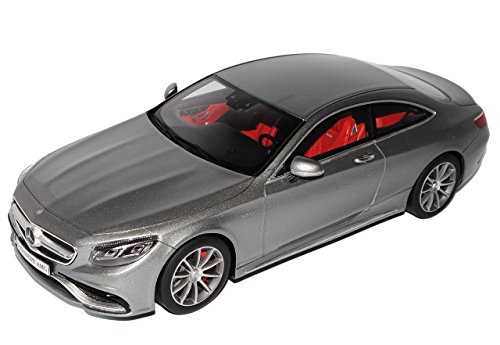 GT-Spirit Mercedes-Benz S-Klasse S63 AMG Coupe C217 Grau Ab 2014 Nr 63 1/18 Modell Auto von GT Spirit