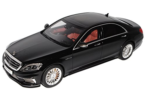 GT-Spirit Mercedes-Benz S-Klasse S65 AMG Limousine W222 Schwarz Ab 2013 Nr ZM 043 1/18 Modell Auto von GT Spirit