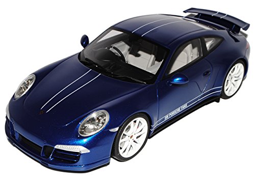 GT Spirit Porsche 911 991 Carrera 4S Coupe Blau Ab 2011 Nr 032 1/18 Modell Auto von GT Spirit