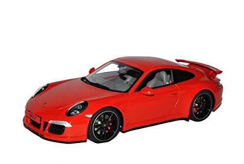 GT Spirit Porsche 911 991 Carrera S Coupe Aerokit Cup Rot Ab 2011 Nr 022 1/18 Modell Auto von GT Spirit