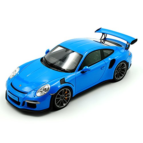 GT-Spirit Porsche 911 991 GT3 RS Riviera Blau Coupe Modell Ab 2011 Nr 139 1/18 Modell Auto von GT Spirit