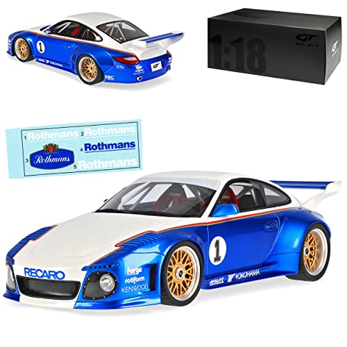 GT Spirit Porsche 911 Old and New Rothmans Nr 797 1/18 Modell Auto von GT Spirit