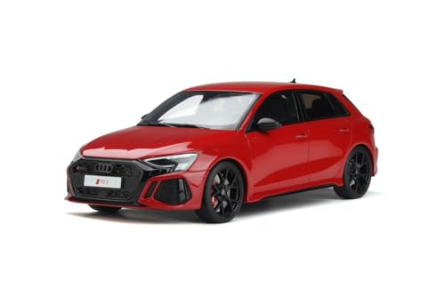 GT Spirit kompatibel mit Audi RS3 Sportback 2021 rot Modellauto 1:18 von GT Spirit