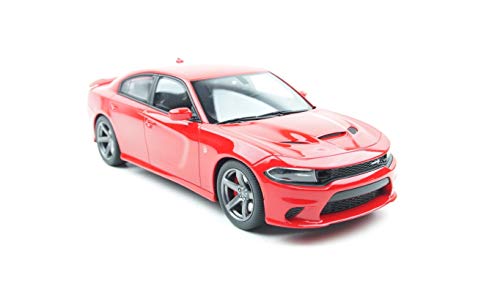 GT Spirit Modellauto, Auto, 1:18, Rot, für Kinder, 2019 Dodge Charger SRT Hellcat von GT Spirit