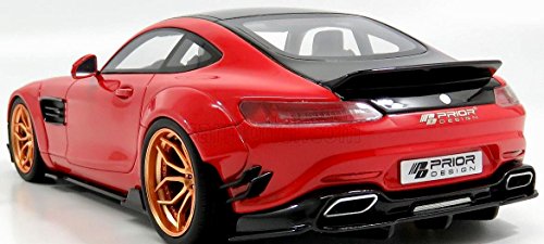 GT Spirit zm104 Mercedes AMG GT Modified by Prior Design 2016 Maßstab 1/18, rot von GT Spirit