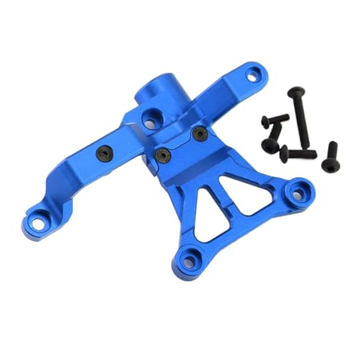 Für Traxxas Für X-Maxx 1/5 Metall Lenkung Kurbel Unterstützung Zubehör 7746 RC Für Monster Truck Upgrade Teile Zubehör RC Ersatzteile(Blue) von GTFRUQAS